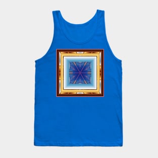 A blue window Tank Top